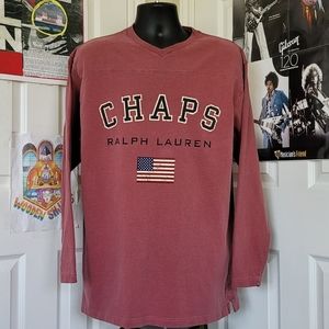 Vintage 90's Chaps Ralph Lauren Maroon Shirt